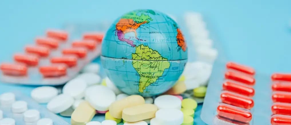 Indian pharmaceutical manufacturing facility producing export medicines